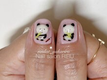 リル(RIRU)/キャラクター/3Dネイル/痛ネイル