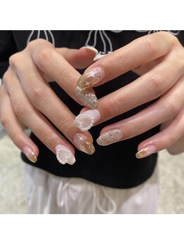 ビューティマーケット アングゥ(BEAUTY MARKET ungu)/キラキラネイル