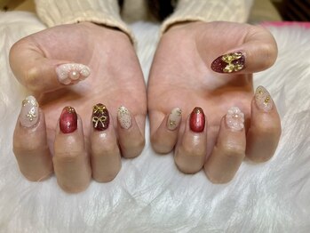 メゾンド シャルム カラット(maison de charme carat)/卒業式ネイル