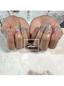 エリー(ellie)/ラメグラデーション＋有料パーツ