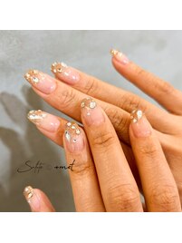 ～キラキラストーンネイル～