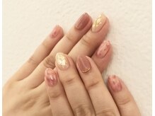 ニキ ヘアー ネイル(niki hair nail)/ピンクベージュネイル