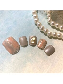 定額フットネイル￥8280