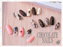 バニーラッシュ(Bunny Lash)/【チョコレートネイル】HANA施術