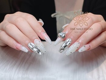ウメネイルスタジオ(UME NAIL STUDIO)/長さだしやり放題×つけ放題