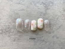 シンプリー 下北沢店(Simpliee)/マンスリー　フラワーネイル