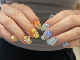 きらきらネイル