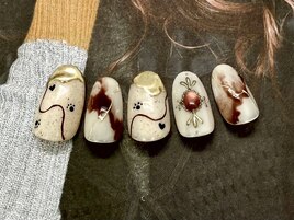 手描きアートネイル