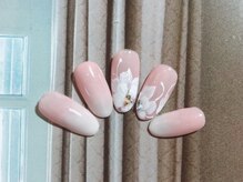 ネイルサロン プリメル(Primer)/トールペイント風フラワー