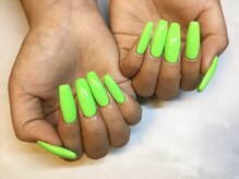 ラウト デコレーションアンドネイルサロン(Lauto Decoration&Nail Salon)/ネオングリーンスカルプネイル