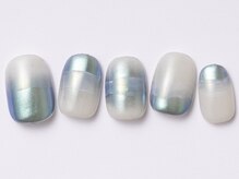 アイ ネイルズ 天神店(I nails)/ミラーグラデ ¥7000