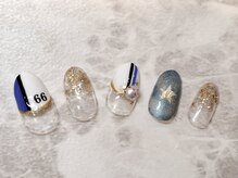 ネイルサロン ラポール 新札幌店/ハンド）野球デザイン