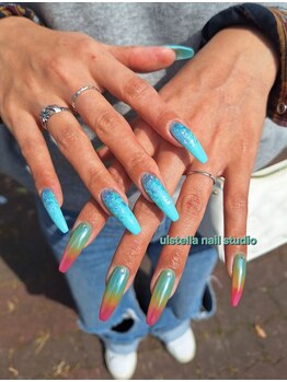 ウルステラ(ulstella)/カラーグラデーション/長さだし