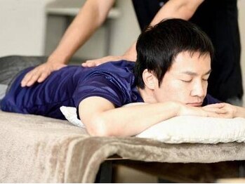 らく～なの写真/【メンズ◎】日々の疲れや首こり/肩こり/体の不調＆お疲れスッキリ解消しらく～な体に!ボディケア60分¥4500