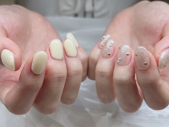 ルオントネイルトウキョウ(Luonto nail TOKYO)/お持ち込み ちぐはぐデザイン