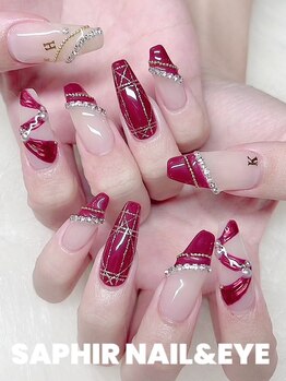 サフィール(Saphir)の写真/ベテランネイリストによるこだわり技術で持続性◎スカルプからトレンドのマグネットも豊富にご用意♪[渋谷]
