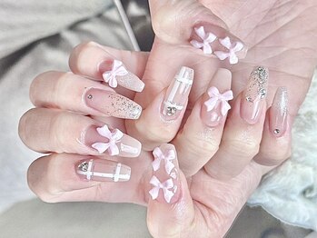 １０本スカルプアートネイル