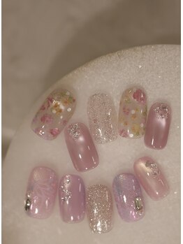 ネイルサロンアンドスクール バニラ(nailsalon&school VANILLA)の写真/コンテスト入賞スタッフが叶える、豊富なアートデザイン！パラジェル/マグネット/フィルイン