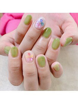 プライズアイリス アイラッシュ 池袋東口店(prize Iris eyelash)/お花ネイル【池袋】