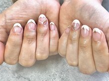 ティーエス ネイル ガーデン(T.S Nail Garden)/ハートフレンチ