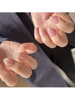 ルート12/ぷっくりフラワーネイル