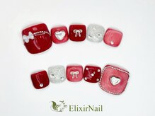 エリクサーネイル 西武新宿(Elixir Nail)/フットやり放題/クーポン使用