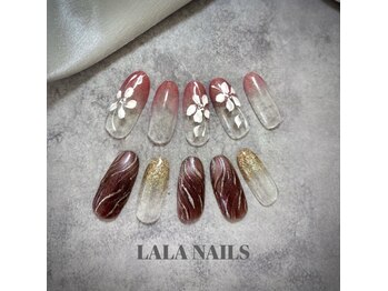 ララネイルズ(LALA NAILS)/定額アートコース ¥6,899