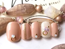 ブレス 天童店(BLESS)/キュートなビジューネイル