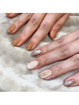 ブリス(Bliss produced by syisyu)/マグネットネイル ミラーネイル