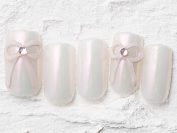 ジェミーネイル エビス(Jemiy nail ebisu)/韓国リボンミラー10190yen