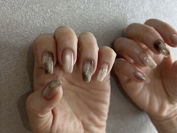 フウ(huu)/brown×milk nuance