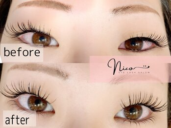 ニコ(Nico)/パーマ×エクステ（パーマ前後）