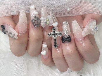 プティネイル 池袋(Puty Nail)/地雷系ネイル　スカルプ