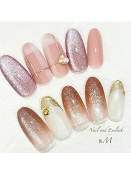 アンドエム(&M)/定額ネイル 【デザインC】