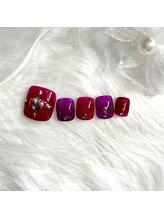 セプトネイル 三条店(SEPT NAIL)/3月フットサンプル