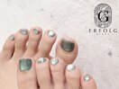 夏に向けてフットネイル！