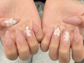3Dフラワーネイル
