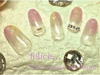 ネイルサロン フェリーチェ(felice)/【定額ネイル】7750円