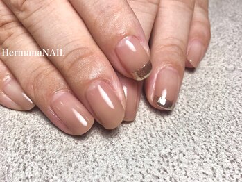 エルマナ ネイル(Hermana NAIL)/シンプルジェルArt2本付