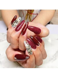 秋デザインネイル