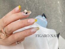 イヴ アイラッシュアンドネイル(Eve eyelash&nail)/yellowフレンチ .