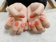 キキネイル 二子玉川(kikinail)/8月定額A ぷっくりネイル