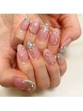 シェリ(cheri)/デザイン持ち込みジェル¥9,000