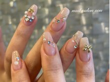 ソウ 難波店 nail salon Souの雰囲気(流行りのデザインもご相談ください♪)