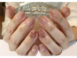 秋ネイル/大人ネイル