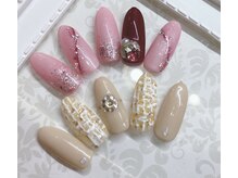 ティーエヌ 本厚木店/冬ネイル☆6500円【7150円税込】