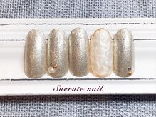 スエルテ ネイルサロン 北千住店/シンデレラシルクネイル　¥7000