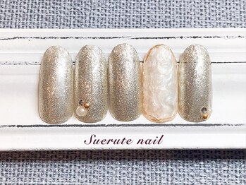 スエルテ ネイルサロン 北千住店/シンデレラシルクネイル ¥7000