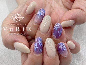 ヴリエ 豊田店(VURIE)/紫陽花ネイル