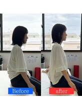 ナオル整体 神戸住吉院(NAORU整体)/30代女性【猫背・肩こり】